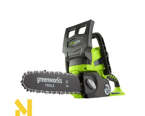 Пила ланцюгова акумуляторна Greenworks G24CS25K2