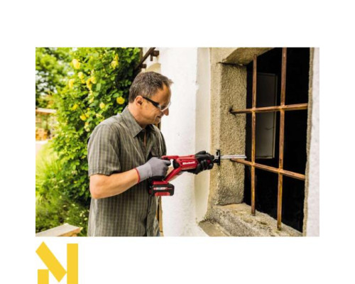 Пила шабельна акумуляторна Einhell TE-AP 18 Li Solo + ЗУ і АКБ 18 В 2,5 Аг