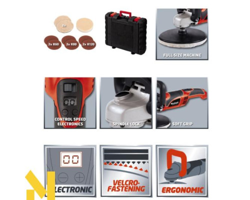 Машина полірувальна Einhell CC-PO 1100/150 E