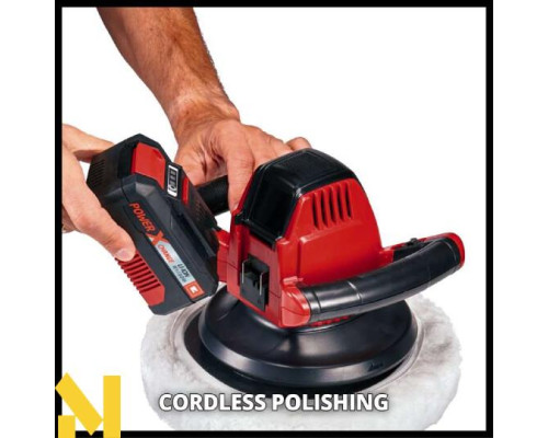 Машина полірувальна акумуляторна Einhell CE-CB 18/254 Li-Solo (без АКБ та ЗП)