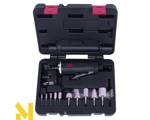 Гравер пневматичний Mighty Seven QA-0215A + набір насадок