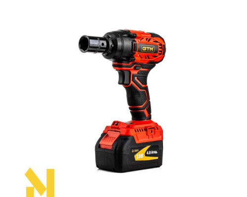 Гайковерт акумуляторний ударний GTM IWC18/320BL