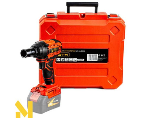 Гайковерт акумуляторний GTM IWC18/320BL (без АКБ та ЗП)