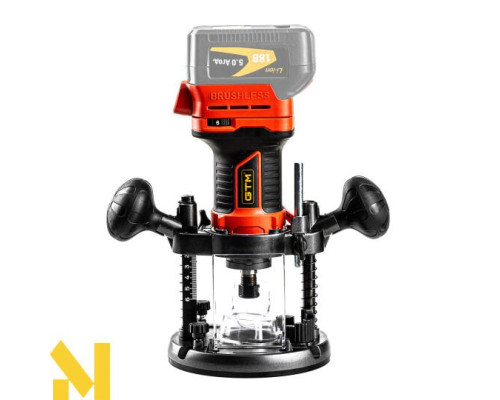 Фрезер акумуляторний GTM R18/55BL (без АКБ та ЗП)