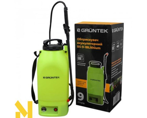Обприскувач акумуляторний GRUNTEK BS-9-1B Lithium