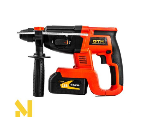 Набір інструментів акумуляторних GTM DSI18/80BL + AGC18/125BL + RHC18/22BL