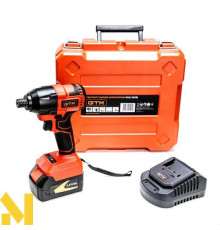 Гайковерт акумуляторний ударний GTM IS18/320BL