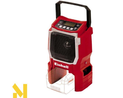 Радіоприймач акумуляторний Einhell TE-CR 18 Li (без АКБ та ЗП)
