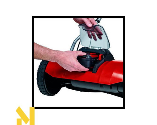 Газонокосарка акумуляторна/механічна Einhell GE-HM 18/38 Li-Solo (без АКБ та ЗП)