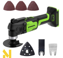 Багатофункціональний інструмент (реноватор) акумуляторний Greenworks G24MT (без АКБ та ЗП)