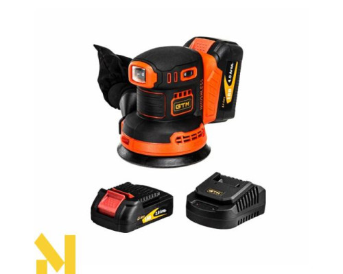Шліфмашина ексцентрикова акумуляторна GTM OSC18/125BL