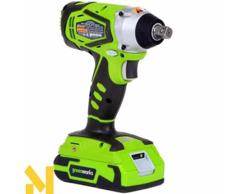 Гайковерт акумуляторний Greenworks G24IW (без АКБ та ЗП)