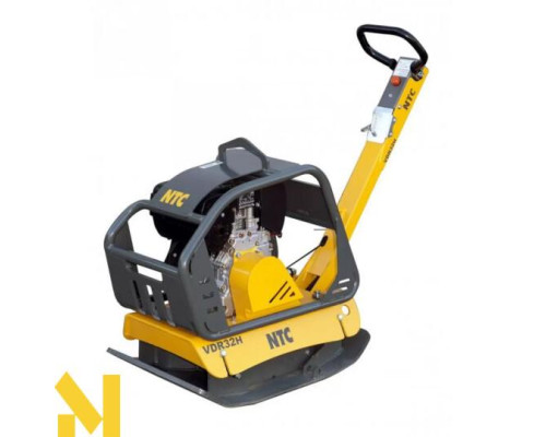 Віброплита дизельна реверсивна NTC VDR32H + колеса