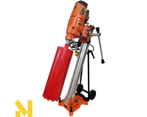 Установка алмазного свердління GTM DK-250, стійка з нахилом 45°