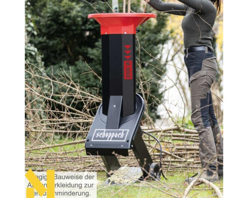 Подрібнювач садовий електричний Scheppach Biostar 3000 (400 В)