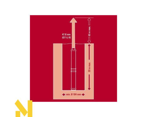 Насос глибинний Einhell GC-DW 1300 N