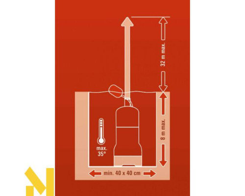 Насос для чистої води Einhell GC-DW 900 N
