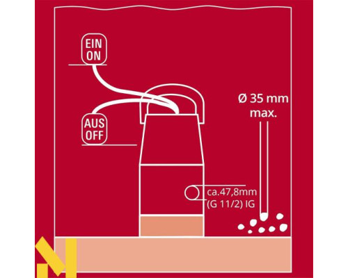 Насос занурювальний Einhell GC-DP 7035 LL