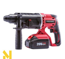 Перфоратор акумуляторний прямий Worcraft CRH-S20LiT