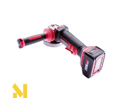 Болгарка (кутова шліфмашина) акумуляторна Worcraft CAG-S20Li-125