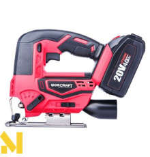Лобзик акумуляторний Worcraft CJS-S20Li з АКБ (2А) і ЗП