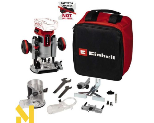 Фрезер звичайний та Фрезер окантовочний акумуляторний Einhell TP-RO 18 Set Li BL - Solo (без АКБ та ЗП)