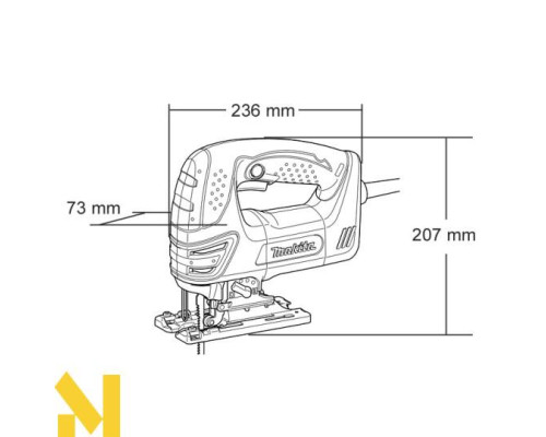 Лобзик електричний Makita 4350CT