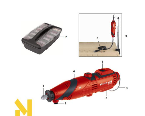 Гравер Einhell TC-MG 135 E (кейс)