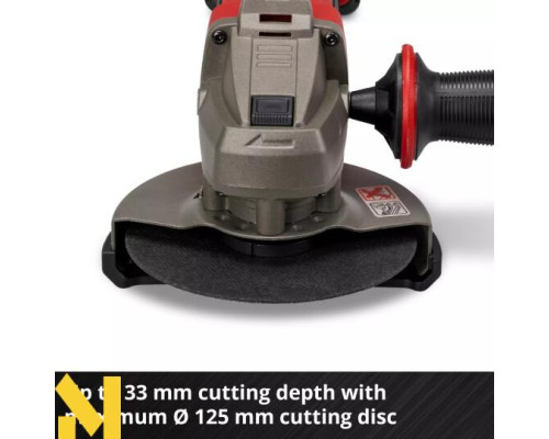 Болгарка (кутова шліфмашина) акумуляторна Einhell TE-AG 18/125-2 Li 1x4.0 Ah