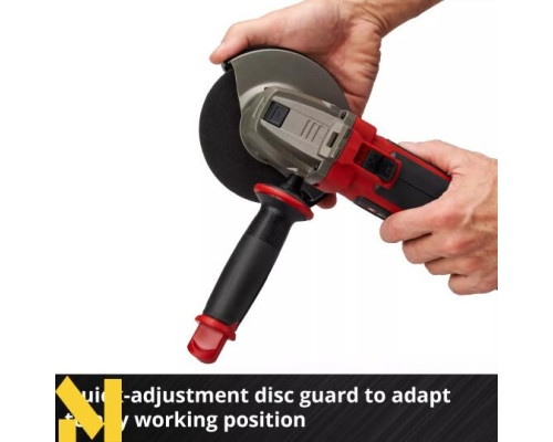 Болгарка (кутова шліфмашина) акумуляторна Einhell TE-AG 18/125-2 Li 1x4.0 Ah