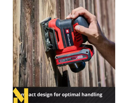 Шліфувальна ексцентрикова акумуляторна Einhell TE-OS 18/113 3X Li — Solo (без АКБ та ЗП)