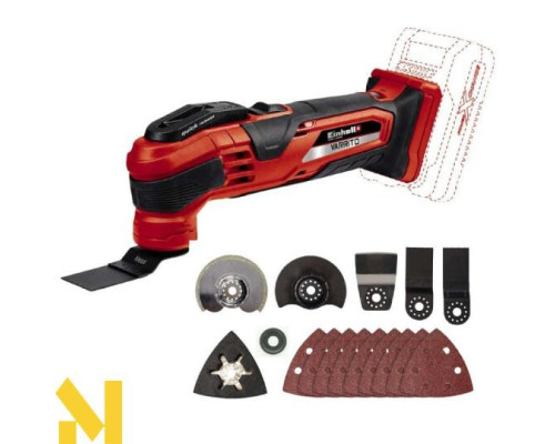 Багатофункціональний інструмент (реноватор) акумуляторний Einhell VARRITO (без АКБ та ЗП)