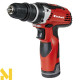 Акумуляторна дриль-шуруповерт Einhell TE-CD 12 Li with 2nd battery