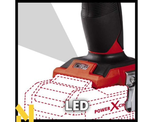 Акумуляторний дриль-шуруповерт ударний Einhell TE-CD 18/48 Li-i-Solo