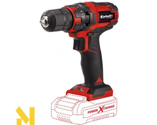 Акумуляторний дриль-шуруповерт Einhell TC-CD 18/35 Li-Solo (без АКБ і ЗП)