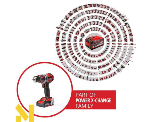 Дриль-шуруповерт акумуляторний Einhell TP-CD 18/50 Li-i BL (2 АКБ  та ЗП)