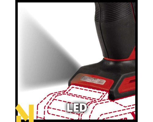 Шуруповерт ударний Einhell TE-CD 18/40 Li BL Solo (без АКБ та ЗП)