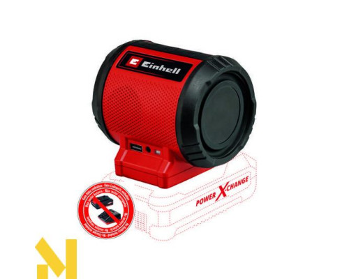 Колонка портативна акумуляторна Einhell TC-SR 18 Li BT - Solo (без АКБ та ЗП)