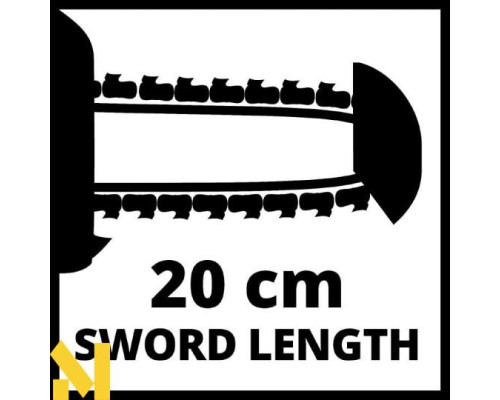 Пила ланцюгова акумуляторна Einhell FORTEXXA 18/20 TH - Solo (без АКБ та ЗП)