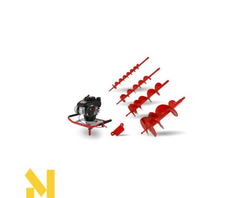 Мотобур VARI PV-150 з 4 шнеками у комплекті