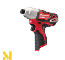 Гвинтоверт акумуляторний MILWAUKEE M12 BID-0 (без АКБ та ЗП)