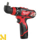 Дриль-шурупокрут акумуляторний Milwaukee M12 BDDX-202C