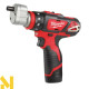 Дриль-шурупокрут акумуляторний Milwaukee M12 BDDX-202C