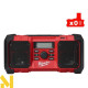 Радіоприймач акумуляторний MILWAUKEE M18 JSR DAB+-0 (без АКБ та ЗП)