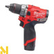 Дриль-шуруповерт ударний акумуляторний Milwaukee M12 FPD-202X