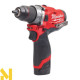 Дриль-шуруповерт ударний акумуляторний Milwaukee M12 FPD-202X