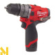 Дриль-шуруповерт ударний акумуляторний Milwaukee M12 FPDX-202X