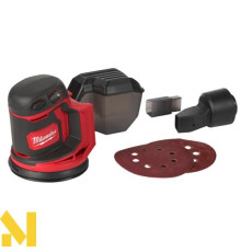 Шліфмашина ексцентрикова акумуляторна Milwaukee M18 BOS125-0 (без АКБ та ЗП)
