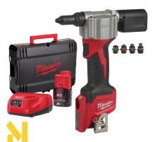 Заклепочник акумуляторний Milwaukee M12 BPRT-201X