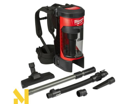 Пилосос акумуляторний Milwaukee M18 FBPV-0 ранцевий (без АКБ та ЗП)